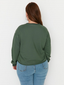 Свитшот Trendyol модель TBBAW23AO00036/Zumrut Yesili Фото
