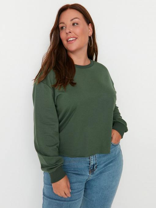 Світшот Trendyol модель TBBAW23AO00036/Zumrut Yesili Фото