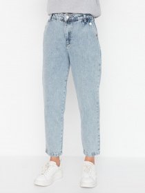 Прямые джинсы Trendyol модель TCTAW23JE00058/Mavi Прямые джинсы Trendyol модель TCTAW23JE00058/Mavi Фото