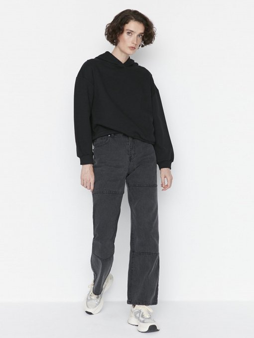 Прямі джинси Trendyol модель TCTAW23JE00063/Antrasit Фото