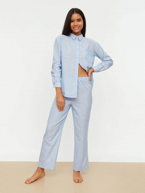 Пижама Trendyol модель THMAW21PT0175/Mavi Фото