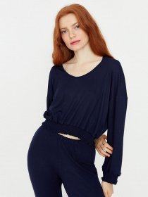 Пижама Trendyol модель THMAW23PT00024/Lacivert Фото