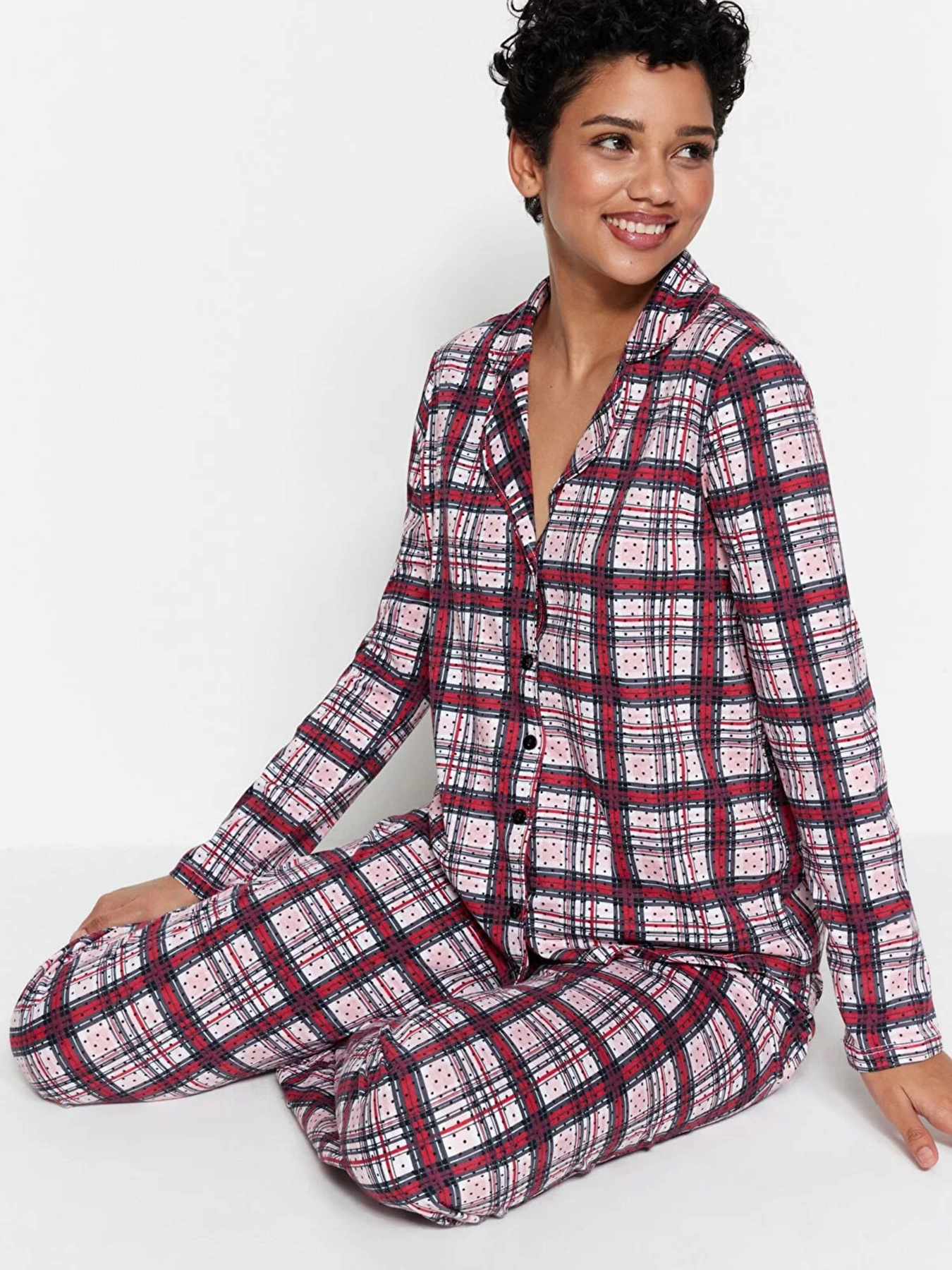 Піжама Trendyol модель THMAW23PT00310/Cok Renkli Піжама Trendyol модель THMAW23PT00310/Cok Renkli Фото