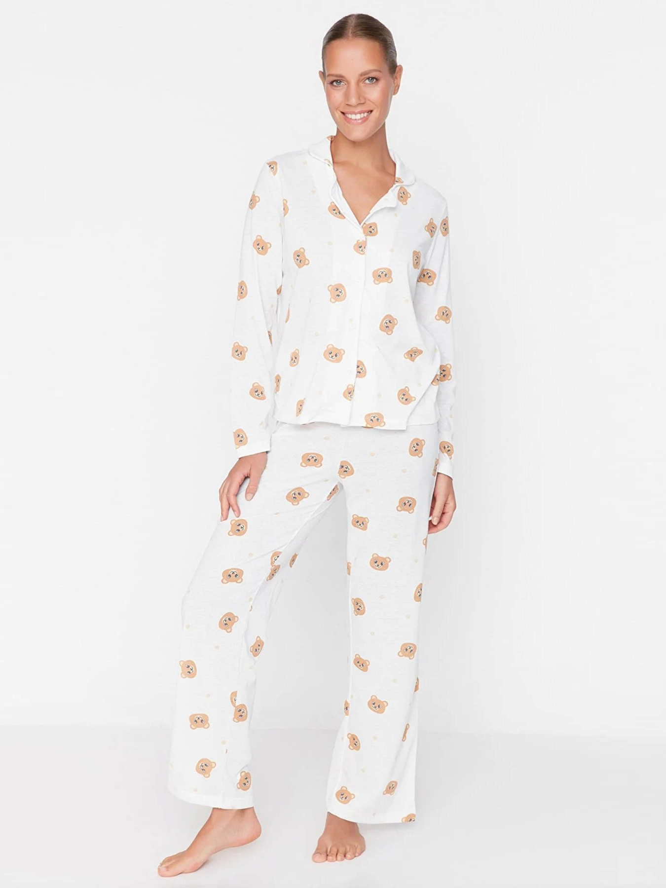 Пижама Trendyol модель THMAW23PT00341/Cok Renkli Фото