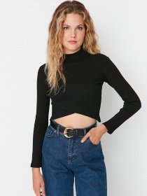 Водолазка Trendyol модель TWOAW23BZ00714/Siyah Фото