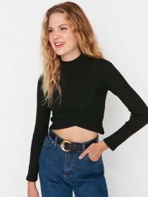 Водолазка Trendyol модель TWOAW23BZ00714/Siyah Фото