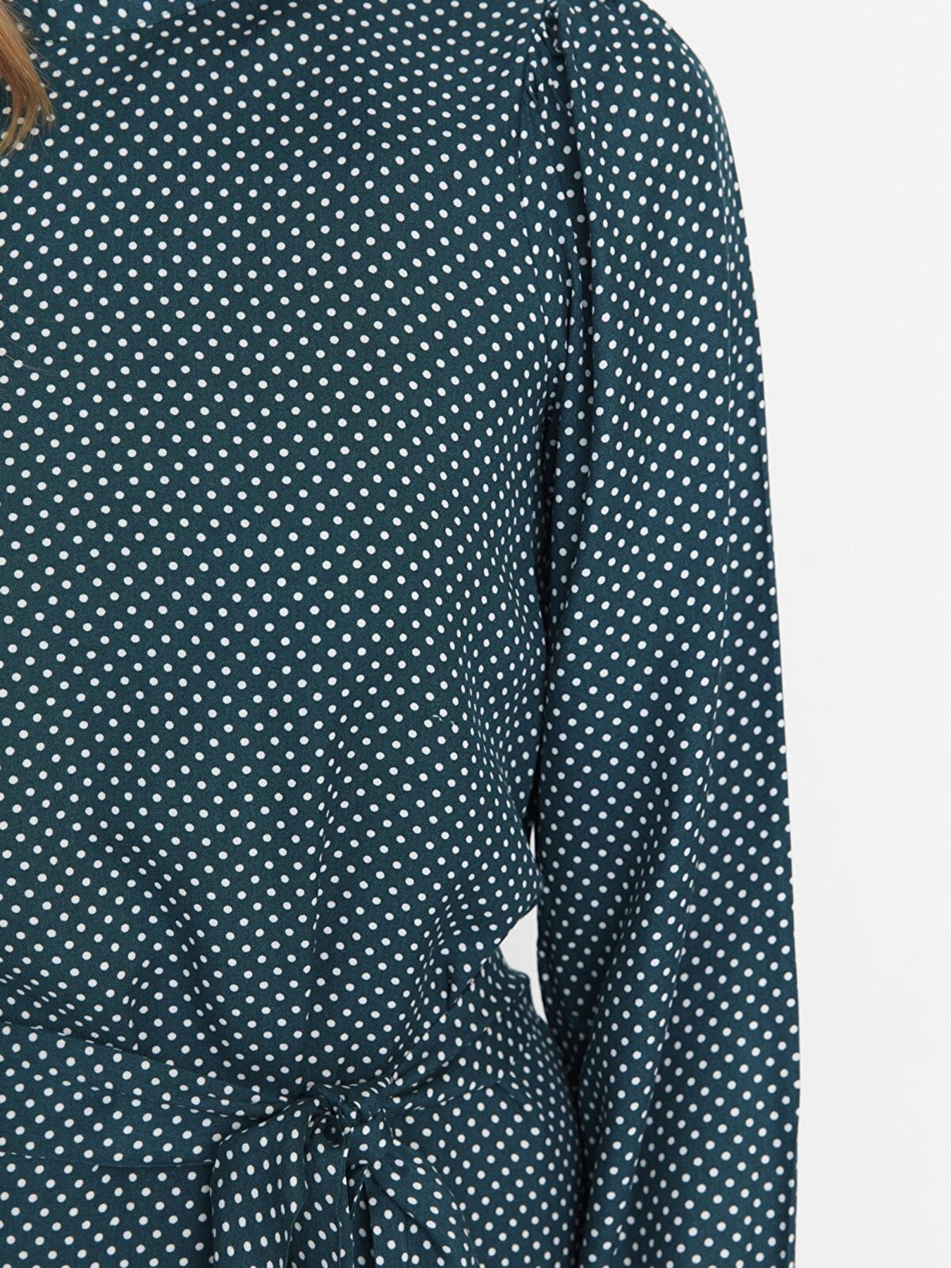 Сукня міні Trendyol модель TWOAW23EL01007/Petrol Фото