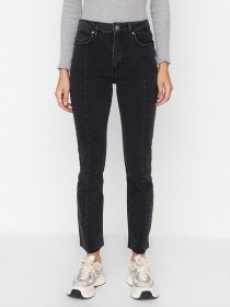 Прямі джинси Trendyol модель TWOAW23JE00045/Siyah Фото