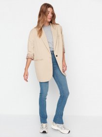 Прямые джинсы Trendyol модель TWOAW23JE00106/Mavi Фото