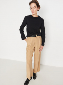 Лонгслив Trendyol модель TWOAW23TS00058/Siyah Фото