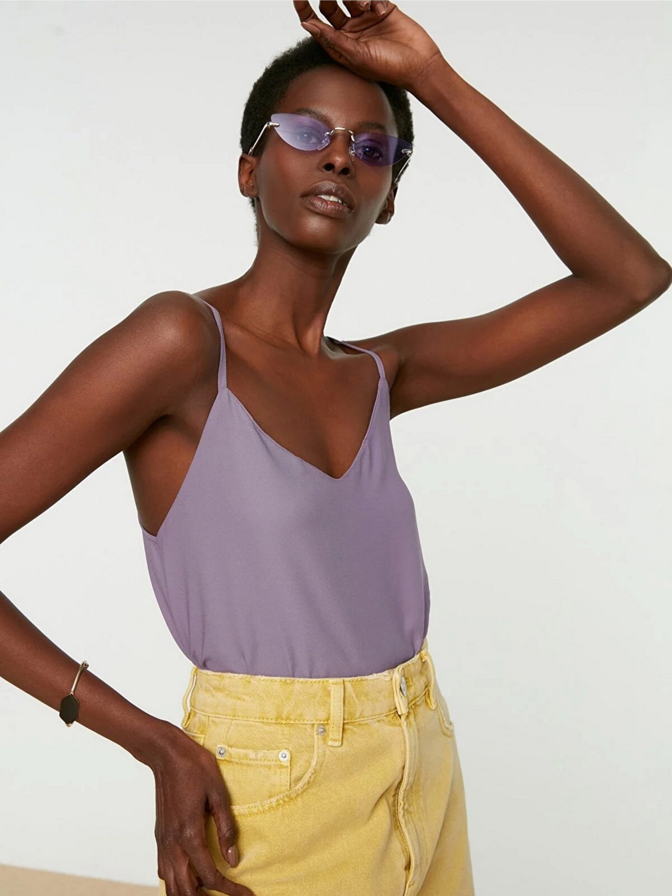 Майка Trendyol модель TWOSS19BB0224/Lila Фото