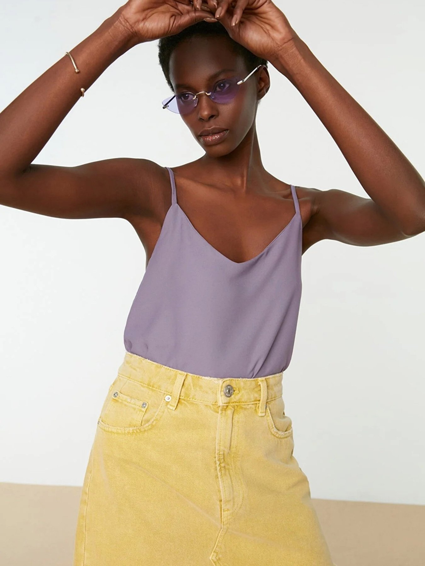 Майка Trendyol модель TWOSS19BB0224/Lila Фото