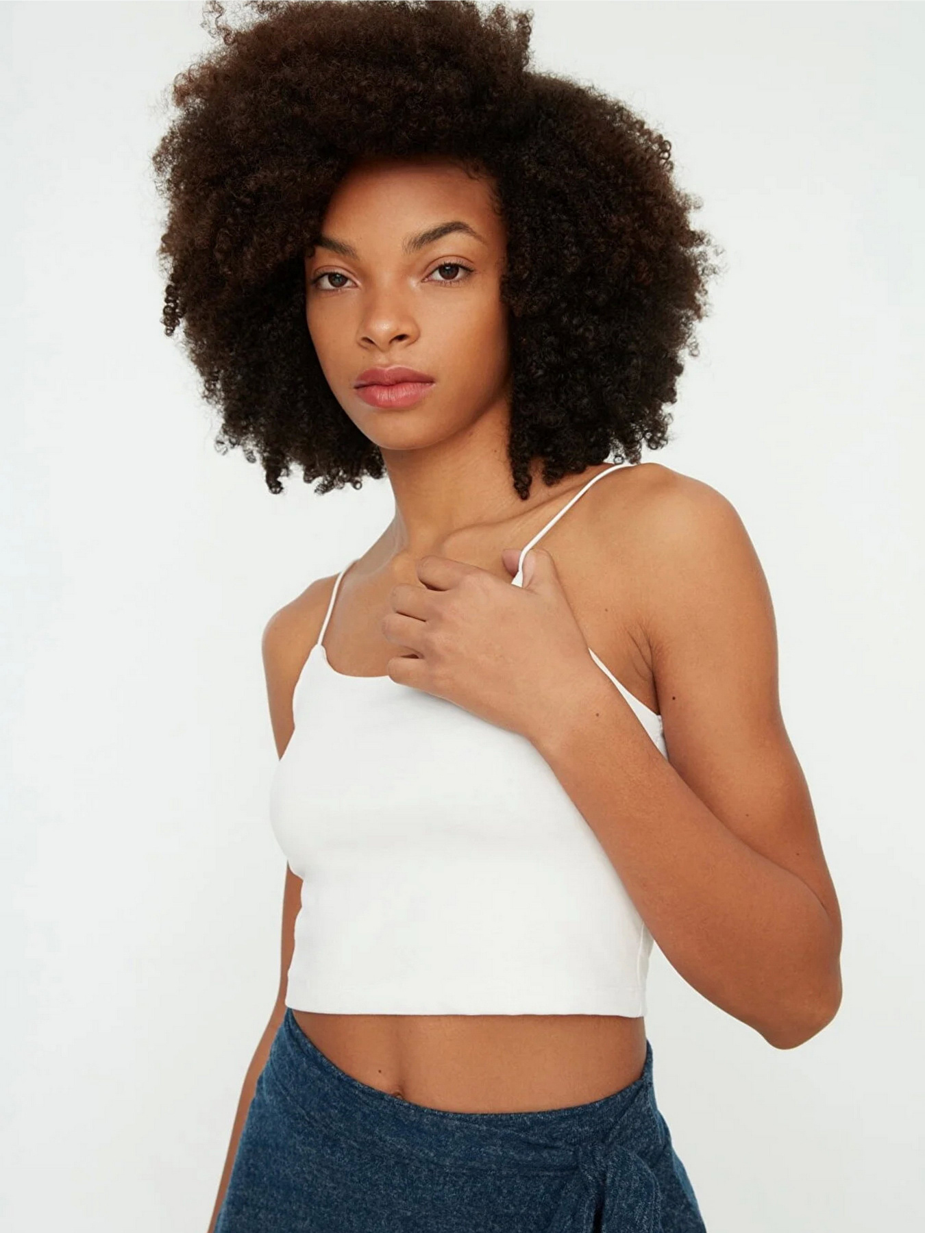 Топ Trendyol модель TWOSS20AL0006/Beyaz Фото