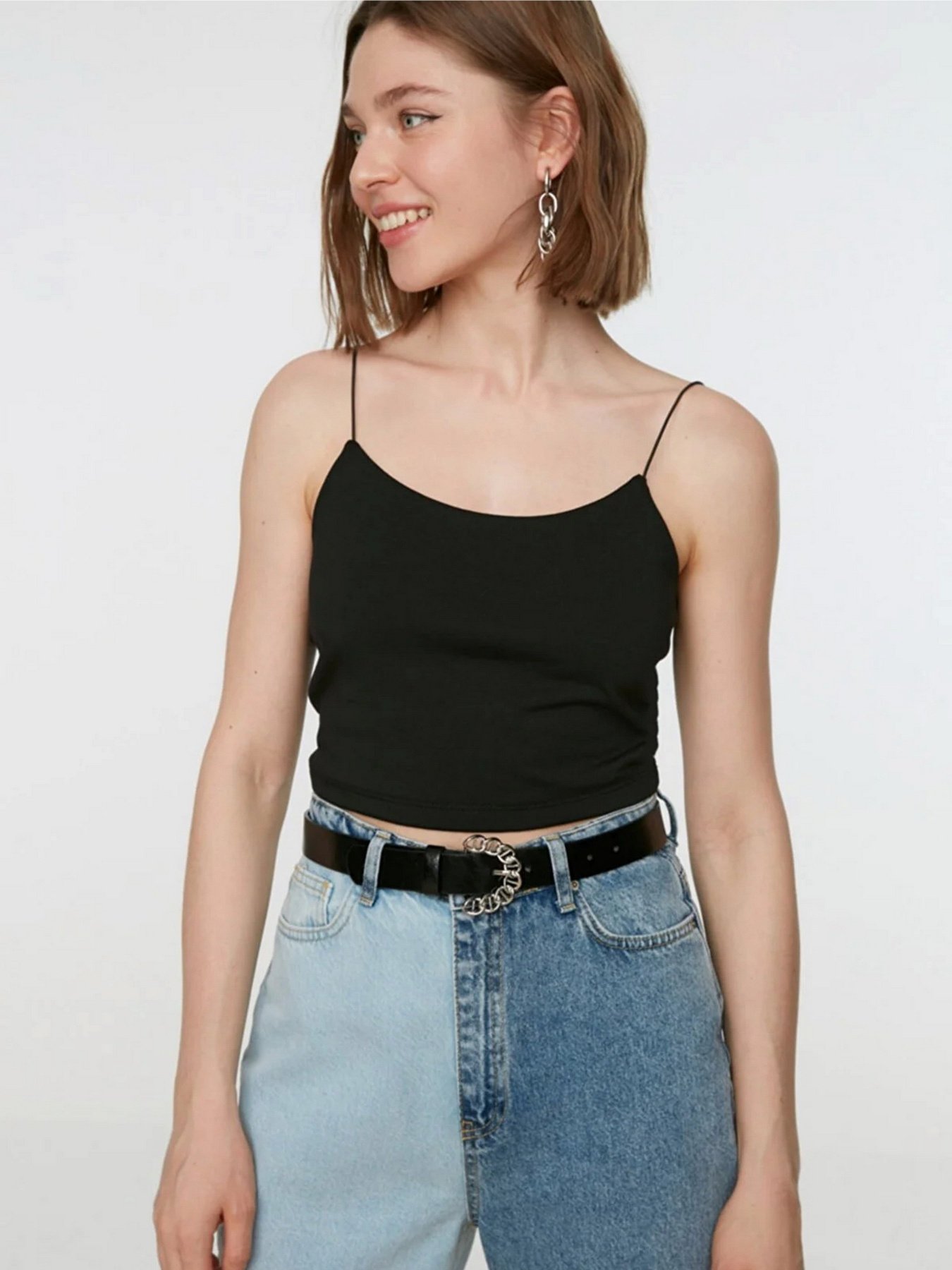 Топ Trendyol модель TWOSS20AL0006/Siyah Фото