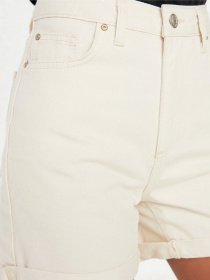 Шорти джинсові Trendyol модель TWOSS20SR0231/Ekru Фото