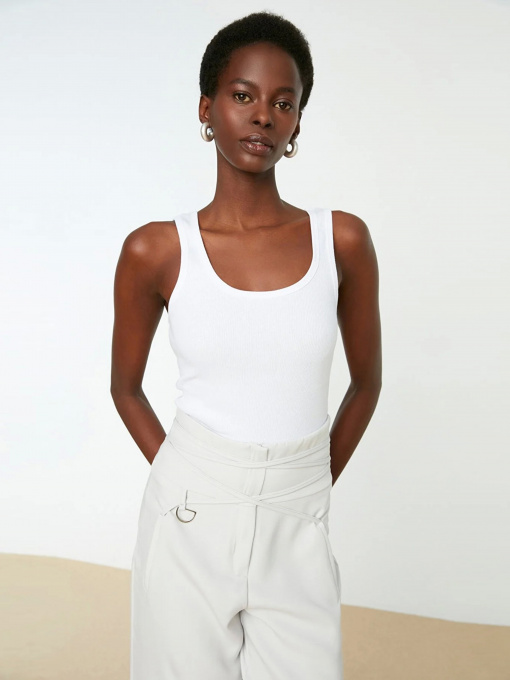 Майка Trendyol модель TWOSS22AL0042/Beyaz Фото