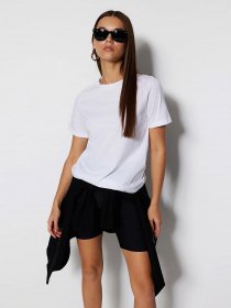 Футболка Trendyol модель TWOSS23TS00000/Beyaz Фото