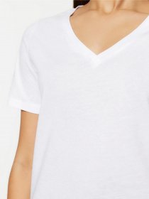 Футболка Trendyol модель TWOSS23TS00001/Beyaz Фото