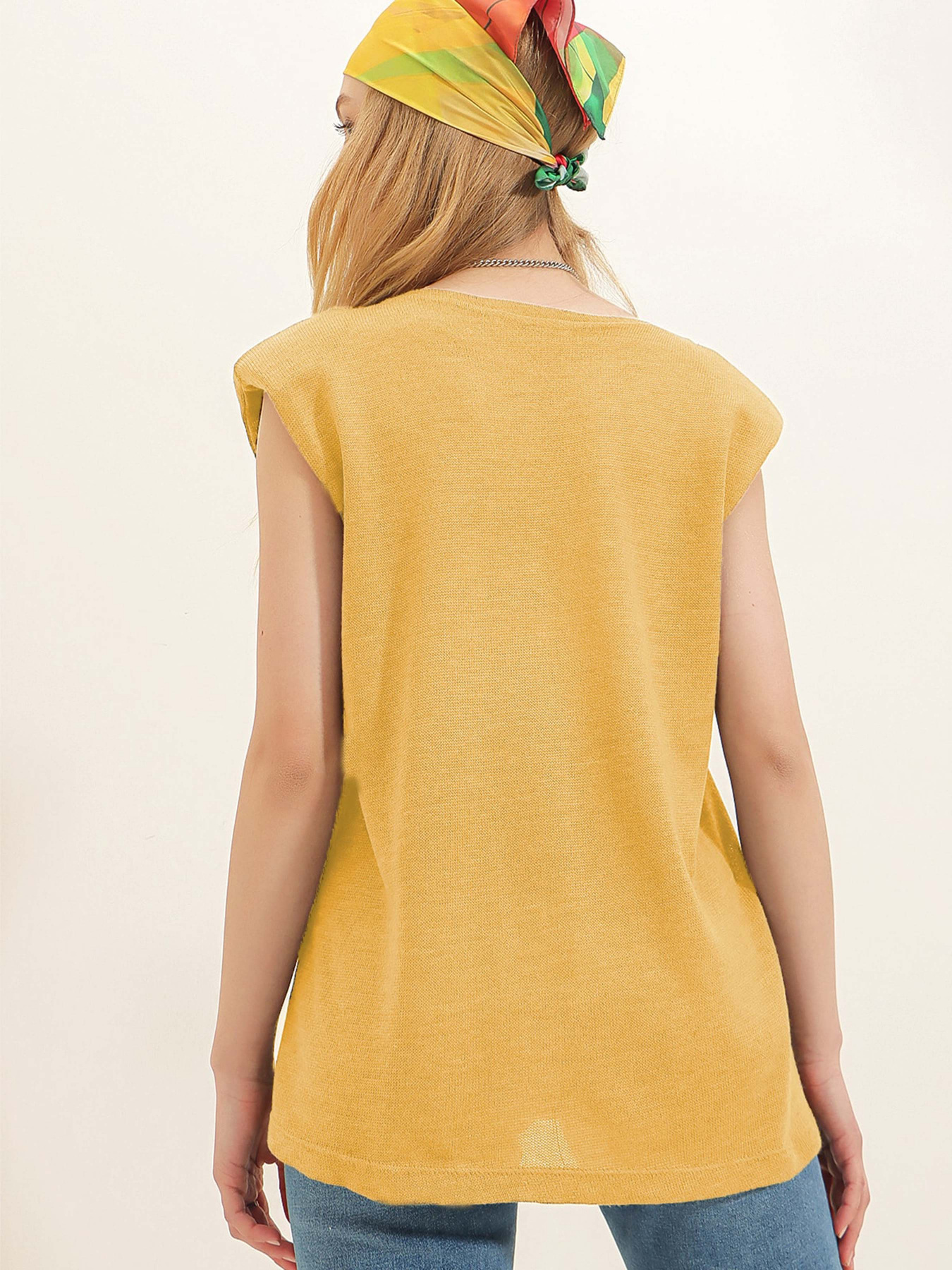 Блуза Trend Alacati Stili модель ALC-020-032-001-RV/Hardal Фото