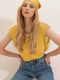 Блуза Trend Alacati Stili модель ALC-020-032-001-RV/Hardal Фото