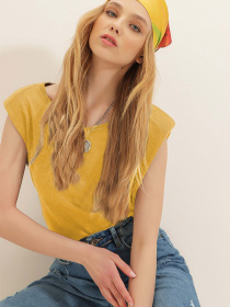 Блуза Trend Alacati Stili модель ALC-020-032-001-RV/Hardal Фото