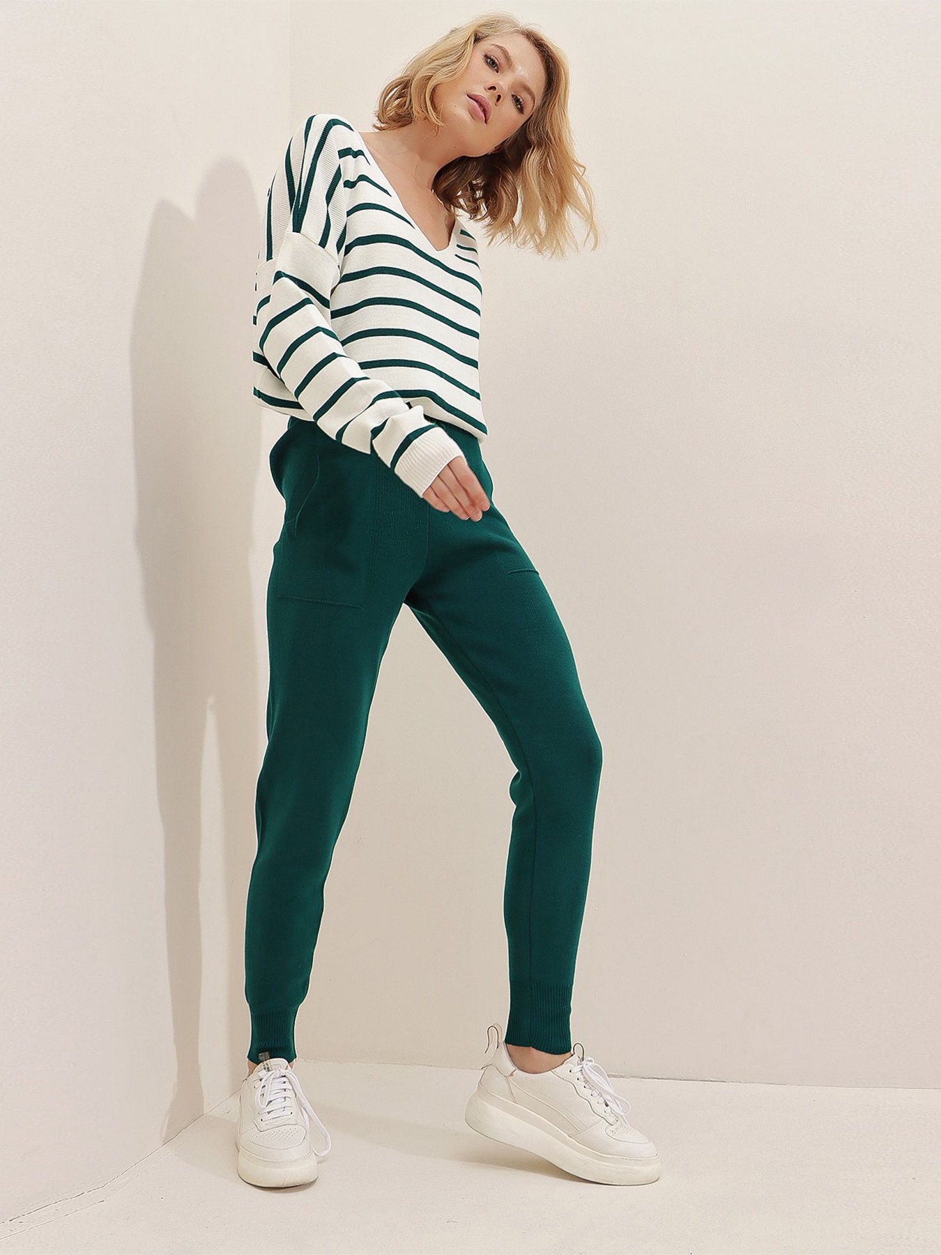 Костюм Trend Alacati Stili Модель ALC-X7454/Yesil Фото