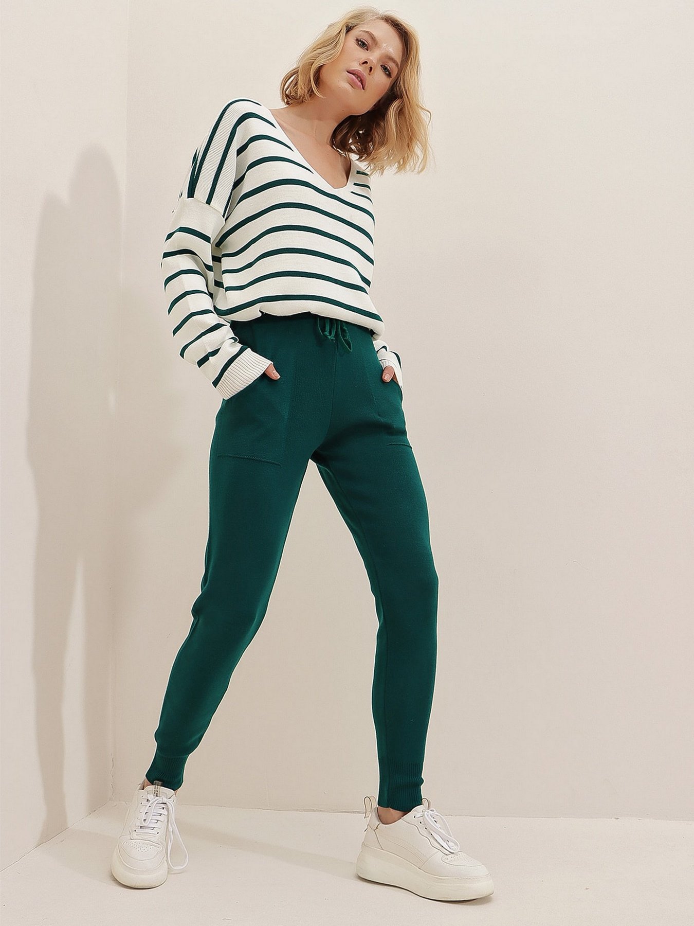 Костюм Trend Alacati Stili Модель ALC-X7454/Yesil Фото