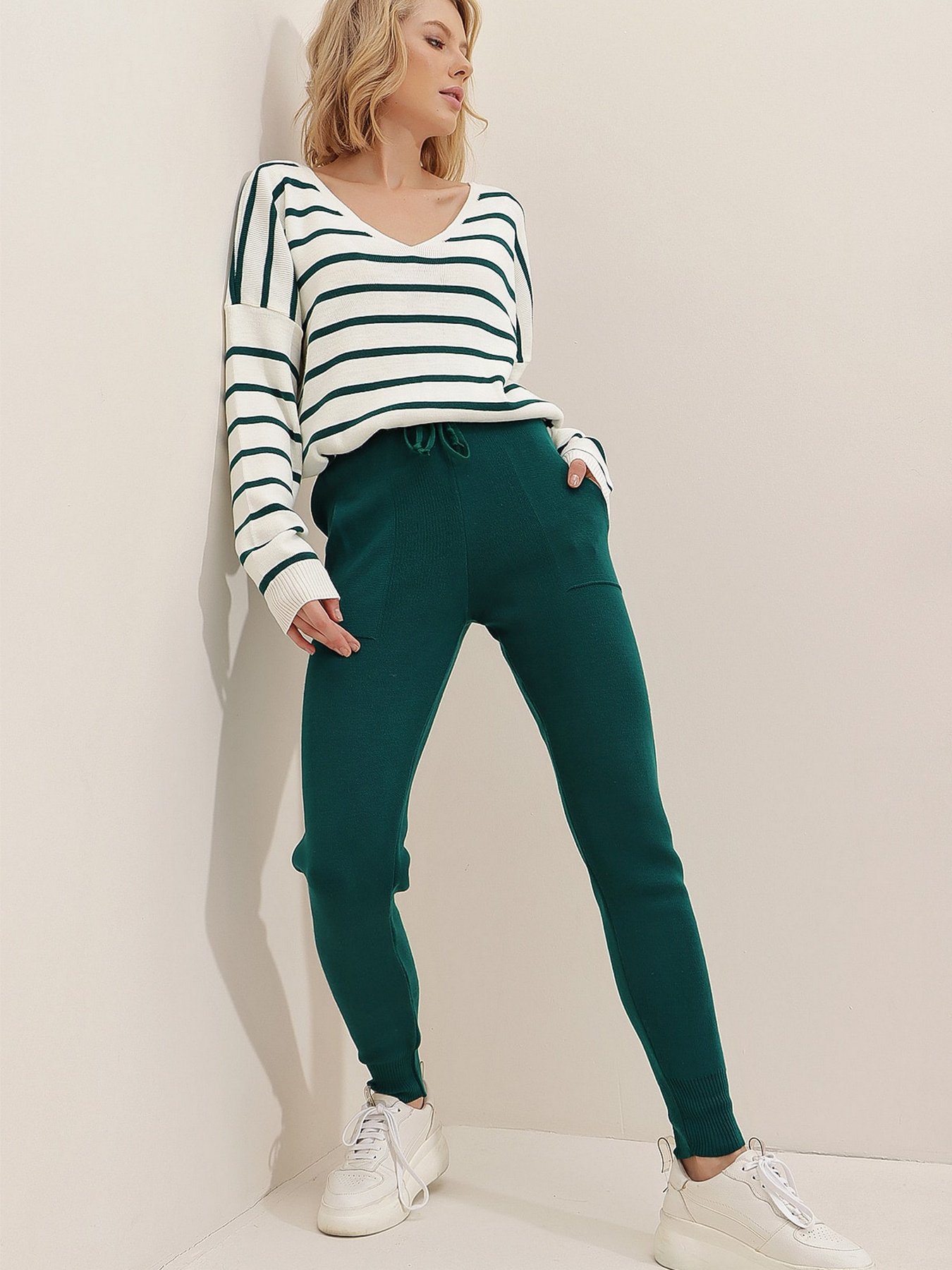 Костюм Trend Alacati Stili Модель ALC-X7454/Yesil Фото