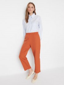 Брюки классические Trendyol модель TCTSS21PL0570/Acik Kahverengi Фото