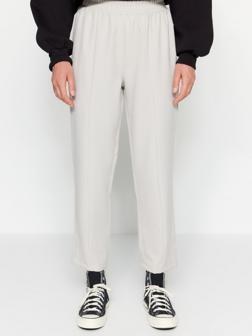 Класичні штани Trendyol модель TCTSS21PL0570/Gri Фото