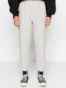 Классические штаны Trendyol модель TCTSS21PL0570/Gri Фото