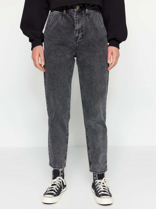 Джинсы мом Trendyol модель TCTSS22JE0048/Antrasit Фото