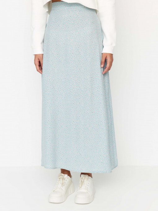 Спідниця максі Trendyol модель TCTSS23EE00007/Acik Yesil Фото