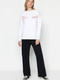 Спортивні штани Trendyol модель TCTSS23EI00002/Siyah Спортивні штани Trendyol модель TCTSS23EI00002/Siyah Фото