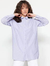 Рубашка Trendyol модель TCTSS23TG00004/Lila Фото