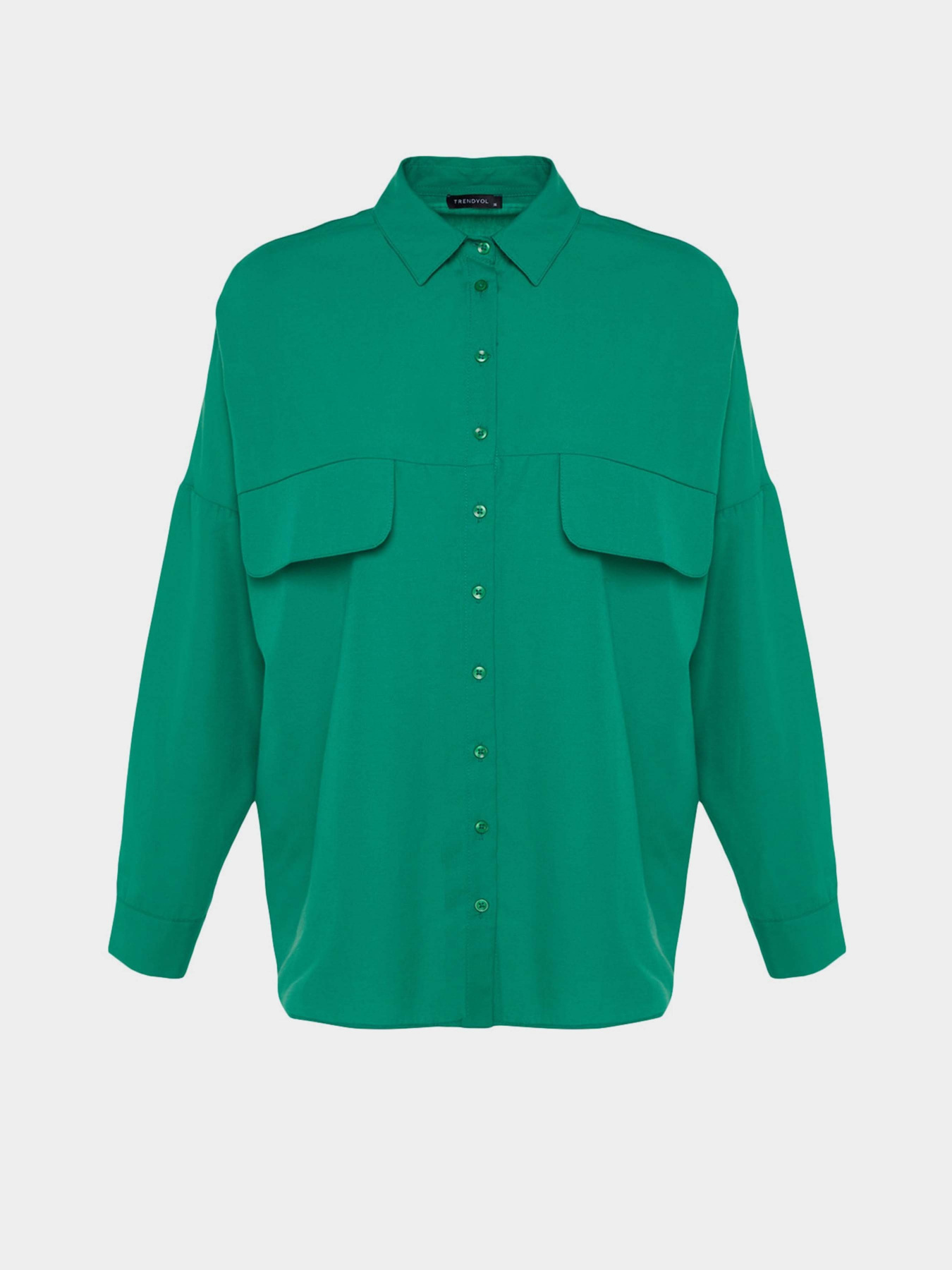 Сорочка Trendyol модель TCTSS23TG00005/Yesil Фото