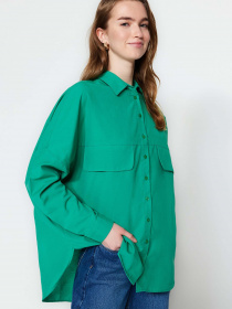 Сорочка Trendyol модель TCTSS23TG00005/Yesil Фото