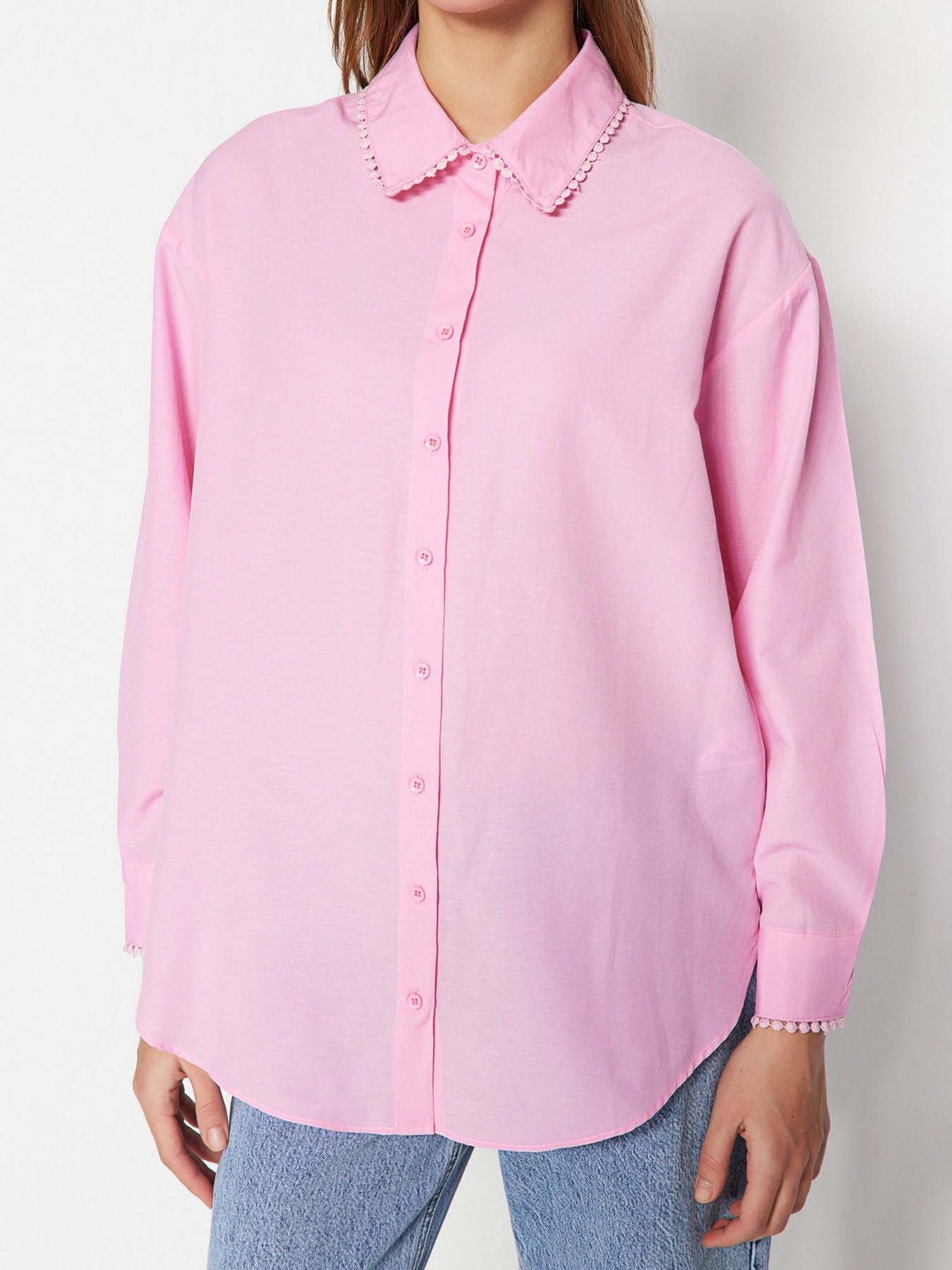 Сорочка Trendyol модель TCTSS23TG00044/Pembe Фото