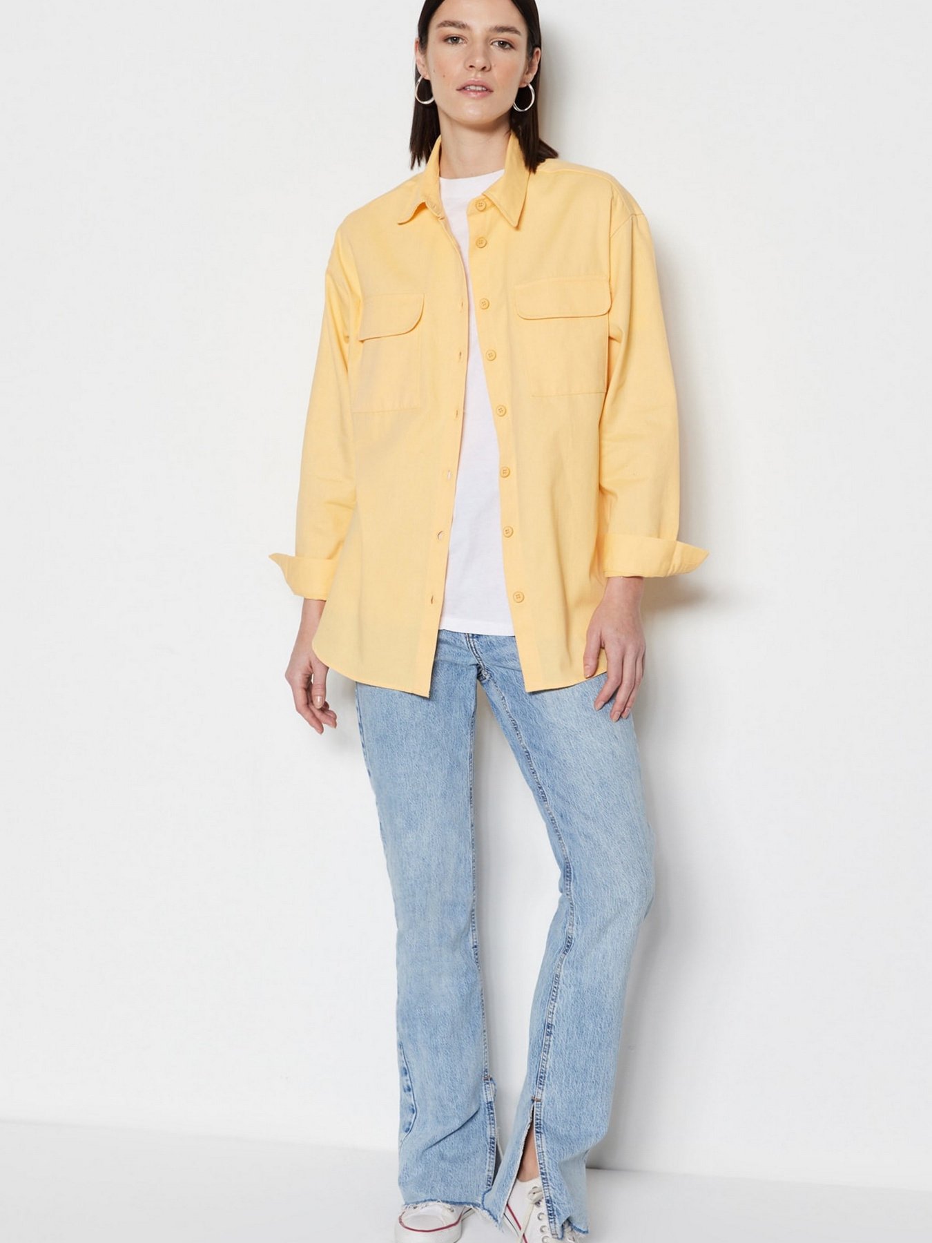 Сорочка повсякденна Trendyol модель TCTSS23TG00060/Seftali Фото