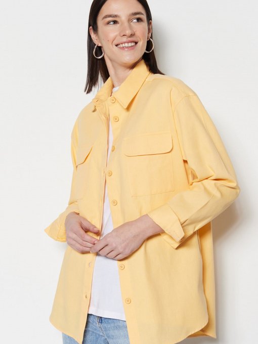 Сорочка повсякденна Trendyol модель TCTSS23TG00060/Seftali Фото