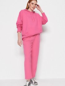 Брюки повседневные Trendyol модель TCTSS23TP00008/Pembe Фото