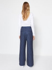 Брюки повседневные Trendyol модель TCTSS23TP00022/Lacivert Фото