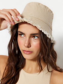 Панама Trendyol модель TWOSS23SP00017/Bej Фото