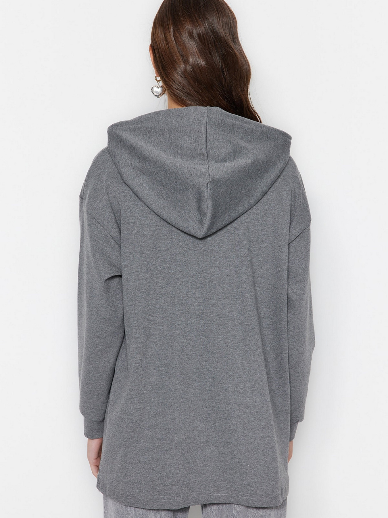 Худи Trendyol модель TCTSS23TW00006/Antrasit Фото