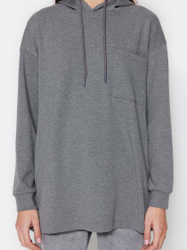 Худи Trendyol модель TCTSS23TW00006/Antrasit Фото