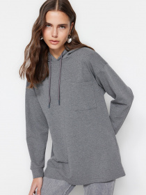 Худи Trendyol модель TCTSS23TW00006/Antrasit Фото