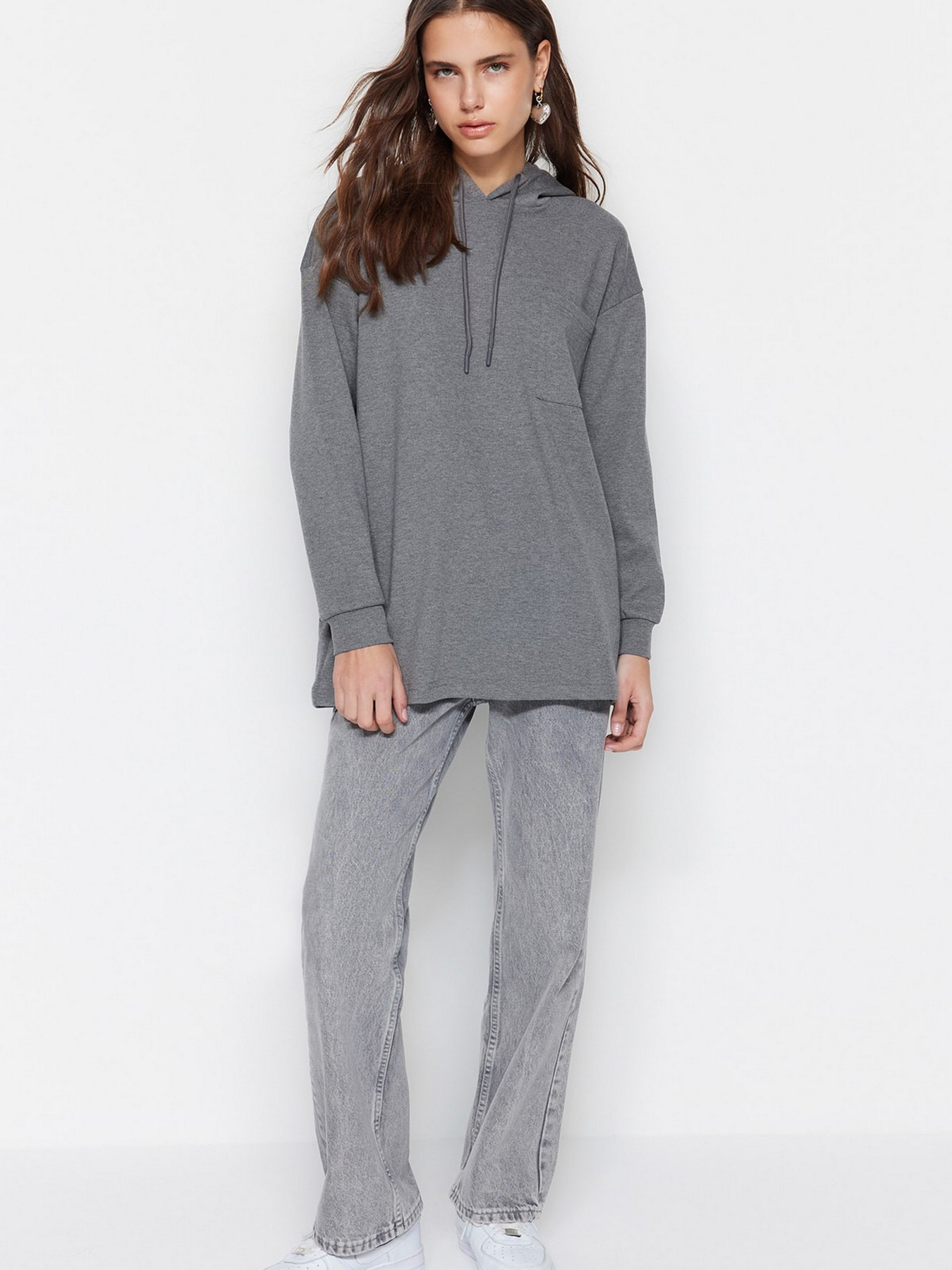 Худі Trendyol модель TCTSS23TW00006/Antrasit Фото