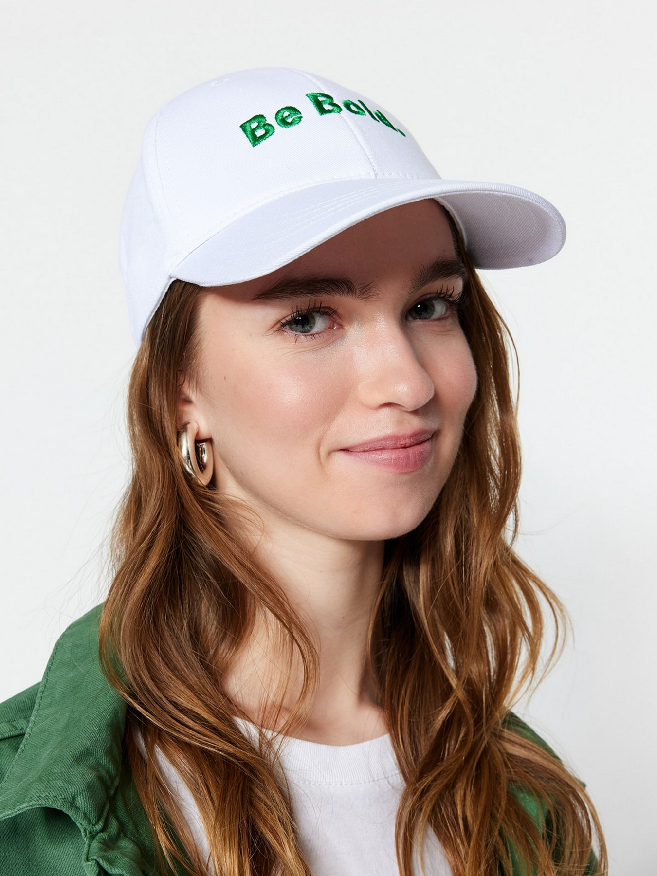 Кепка Trendyol модель TWOSS23SP00022/Beyaz Фото