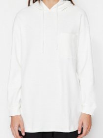 Худи Trendyol модель TCTSS23TW00006/Ekru Фото