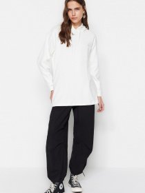 Худі Trendyol модель TCTSS23TW00006/Ekru Фото